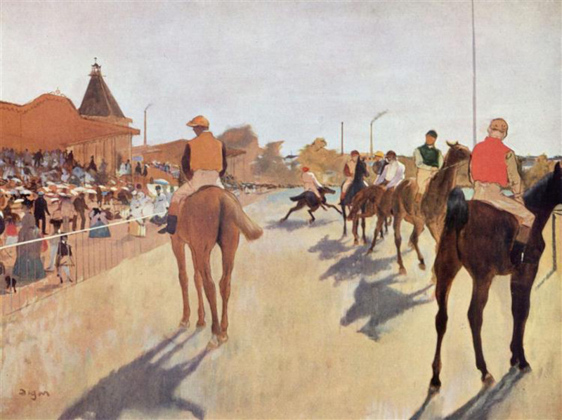 The Parade by Edgar Degas